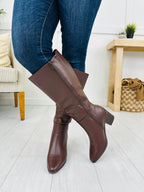 Keep Me Standing Boots in Brown