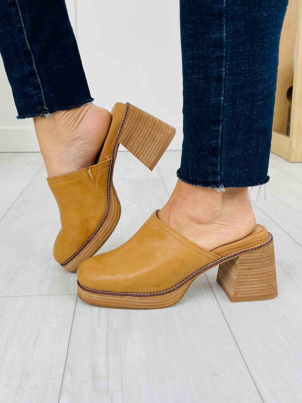 Step Into Forever Clogs in Almond