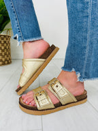 Shoreline Steps Sandals in Gold