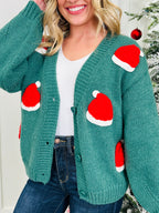 Here Comes Santa Cardigan