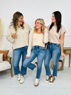 Come Out On Top Cropped Jeans