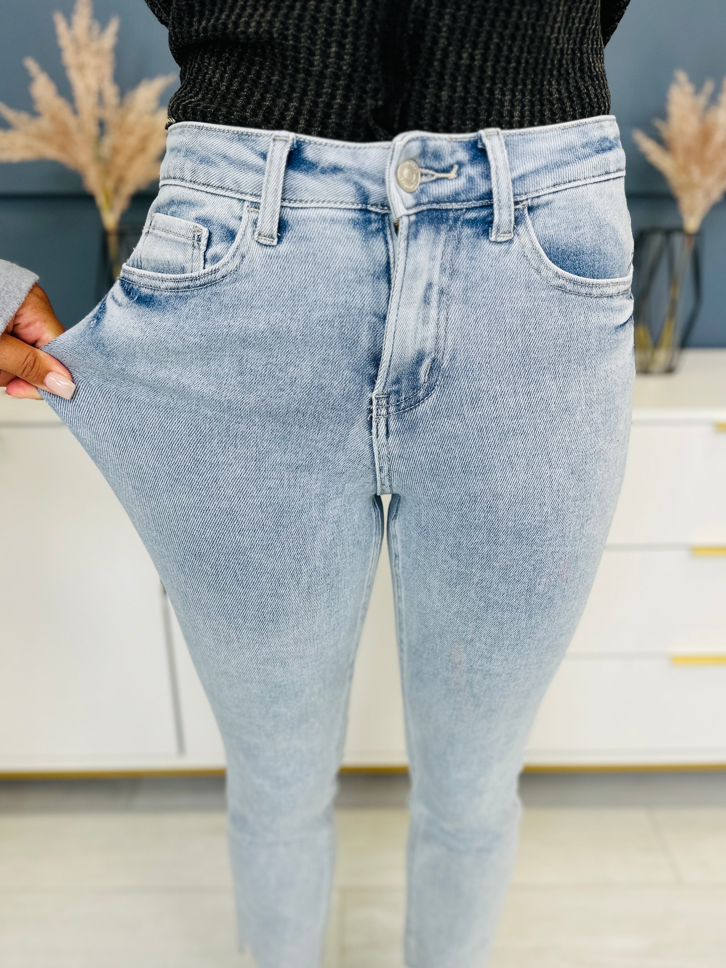 Lovervet REG/CURVY Slim Chance Slim Straight Leg Jeans