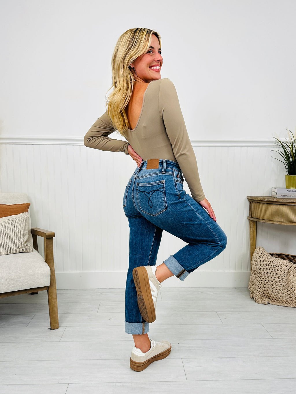 Judy Blue Through It All Boyfriend Jeans