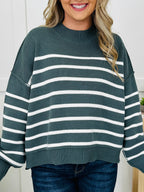 Stripe Right Sweater- Multiple Colors!