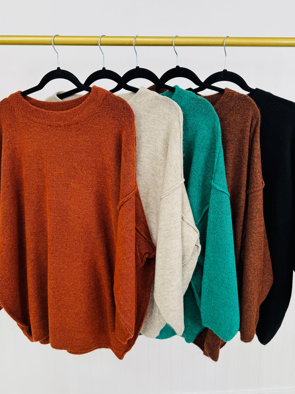 Simple Things Sweater- Multiple Colors!