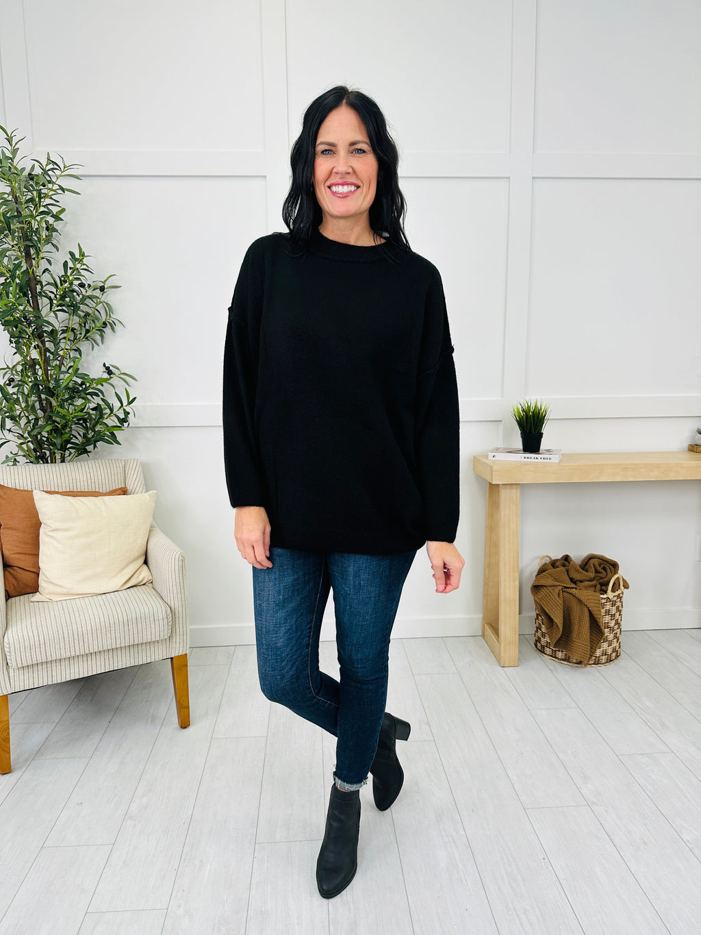 Simple Things Sweater- Multiple Colors!