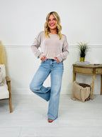 Dream of Me Tummy Control Slim Wide Leg Jeans