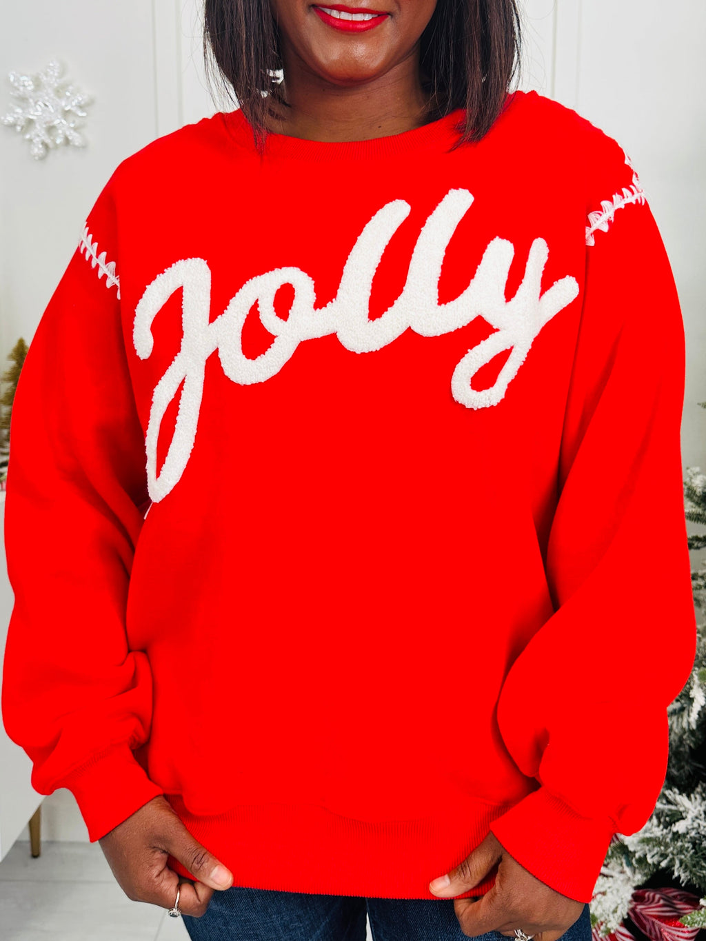 Oh So Jolly Sweatshirt- Multiple Colors!