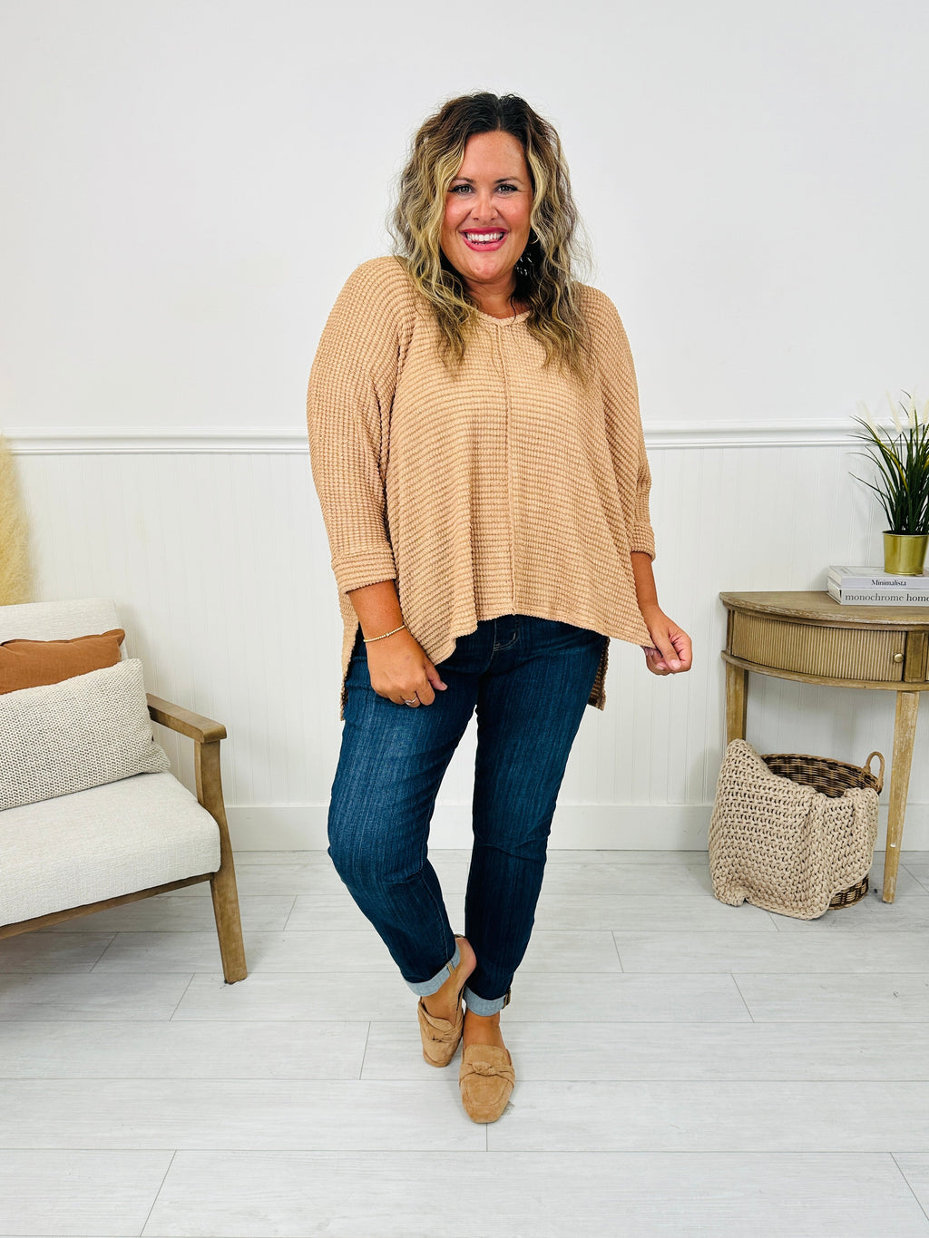 Judy Blue REG/CURVY Pulling Me Back Double Cuff Slim Fit Jeans