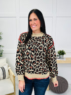 Spotted Stitchwork Sweater