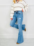 Fall For Flare Tummy Control Flare Jeans