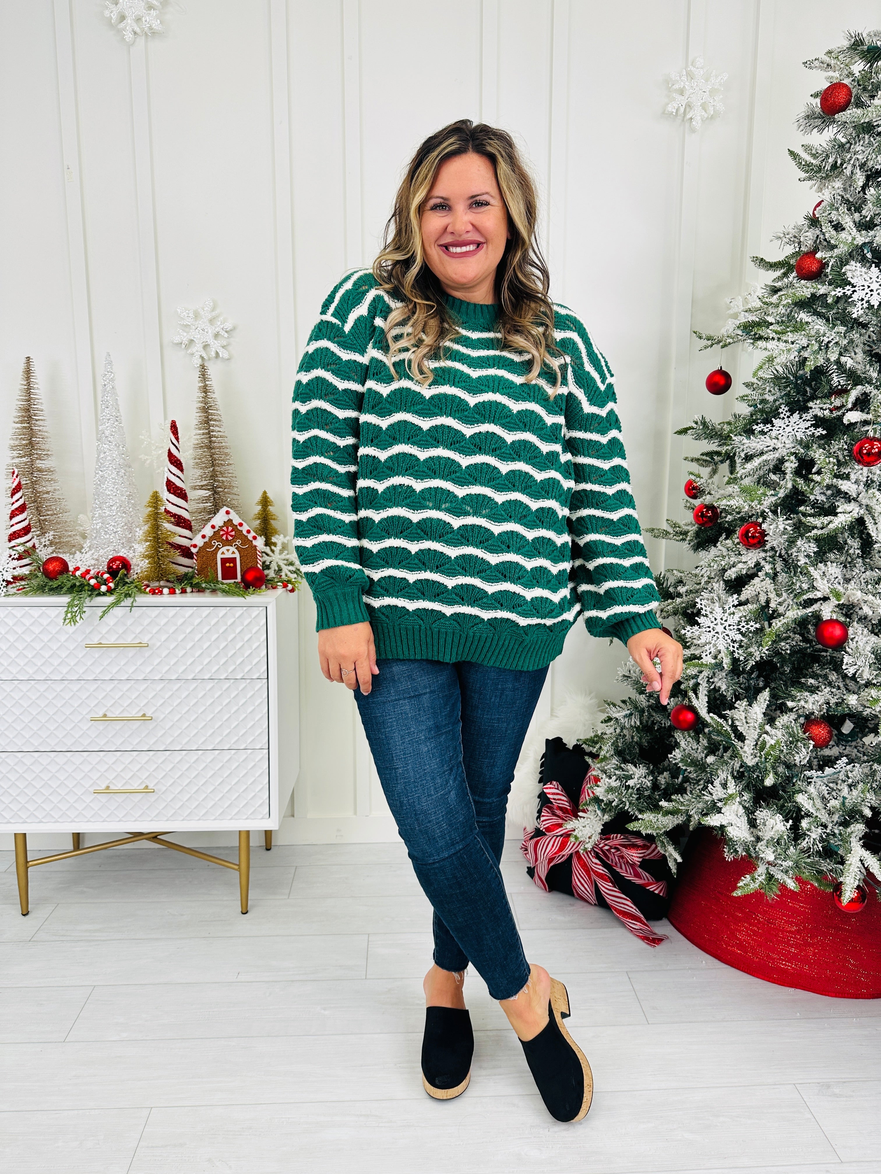 Festive Feelings Sweater- Multiple Colors!