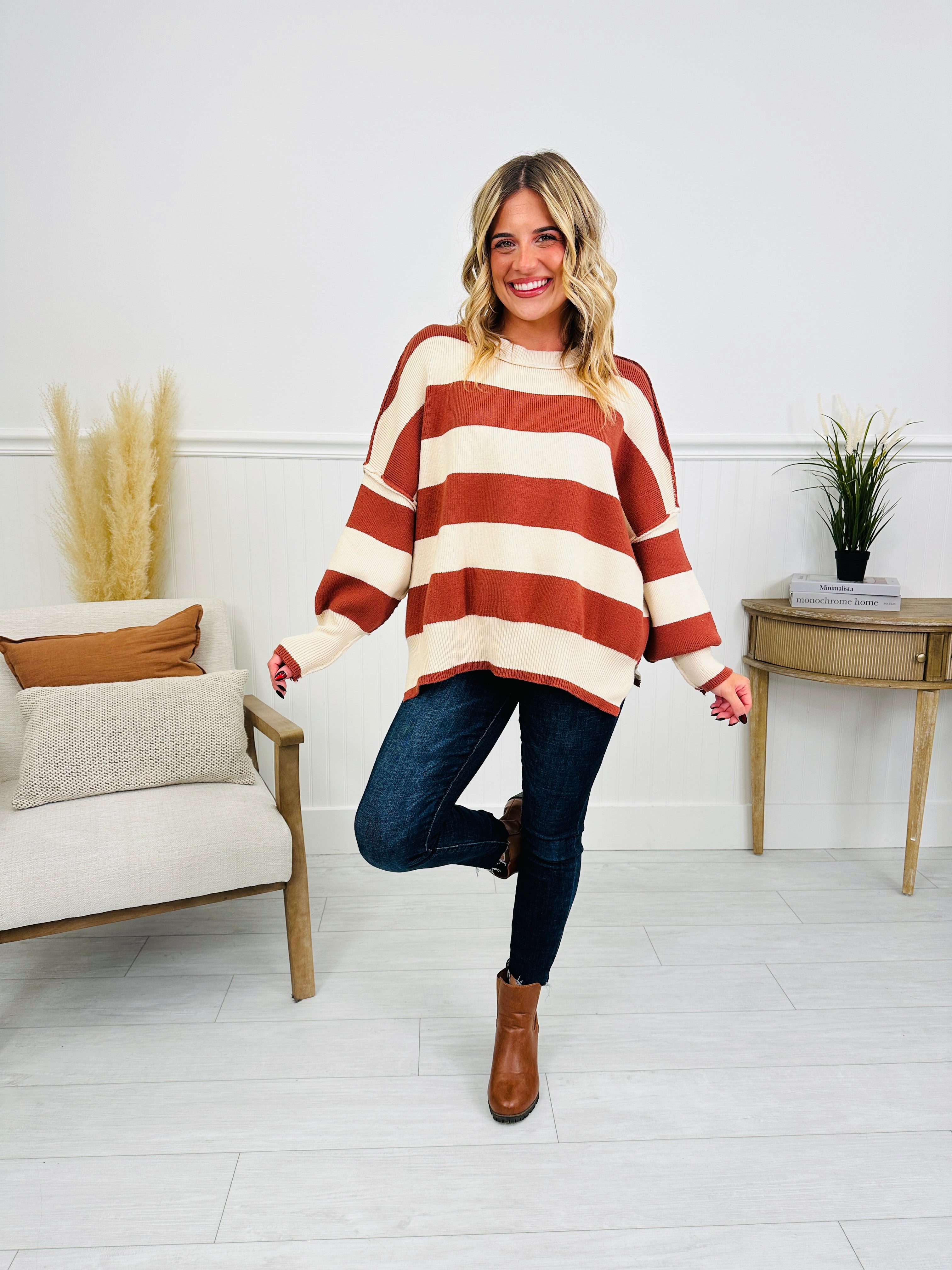 Cozy Days Sweater-- Multiple Colors!