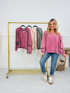 Falling Hard Pullover-- Multiple Colors!