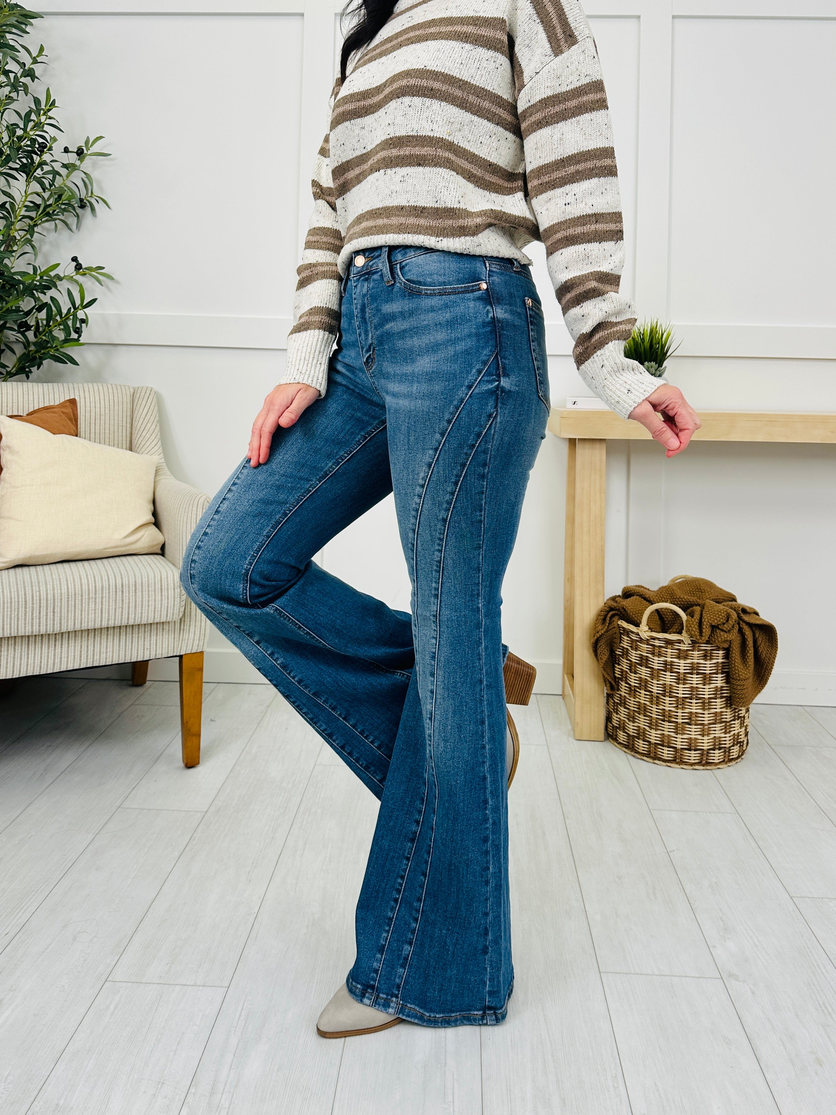 Judy Blue Steal the Scene Flare Jeans