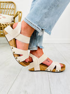 Sleek Step Wedges In Ivory