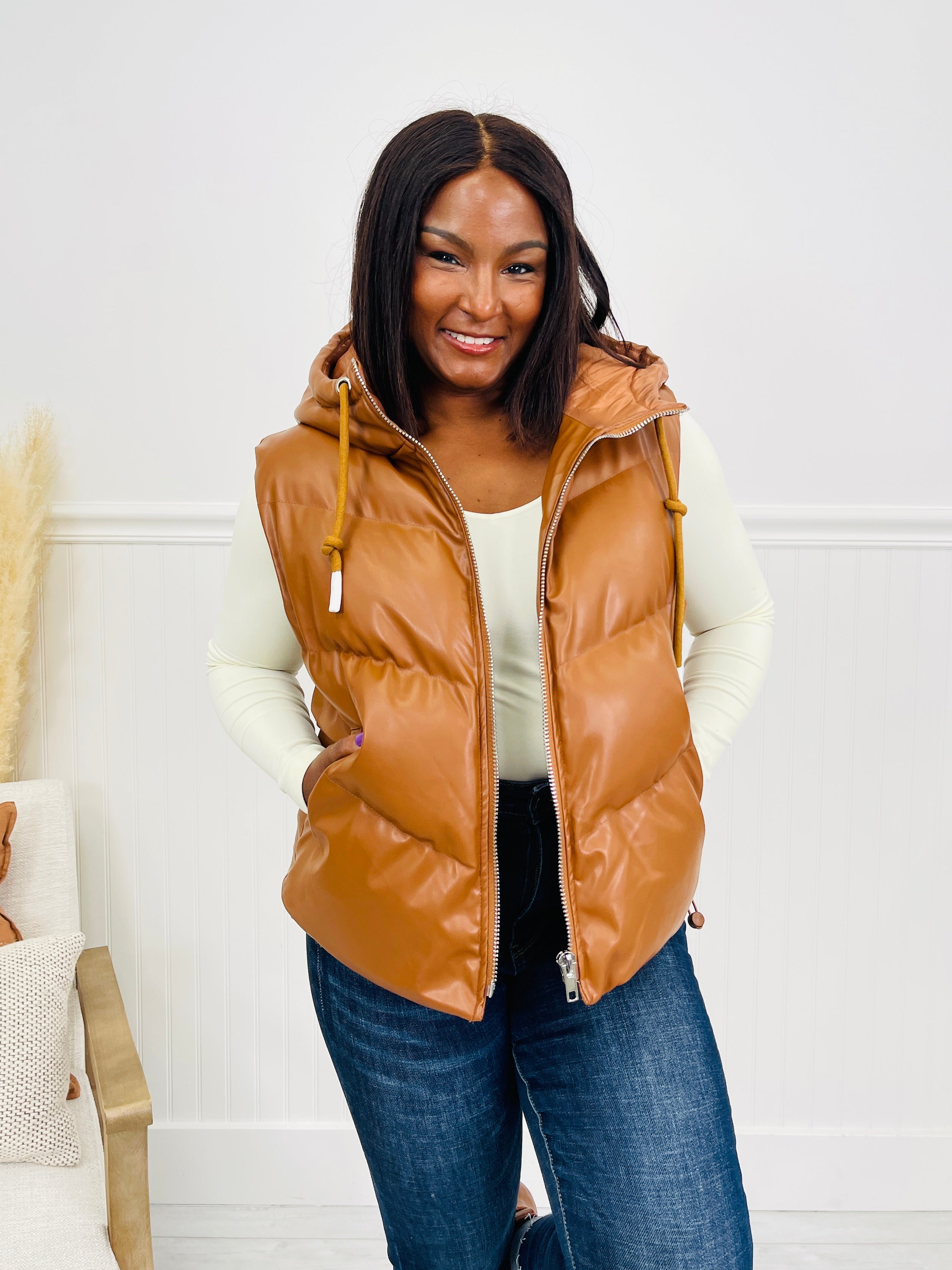 Nothing Like The Others Vest In Camel