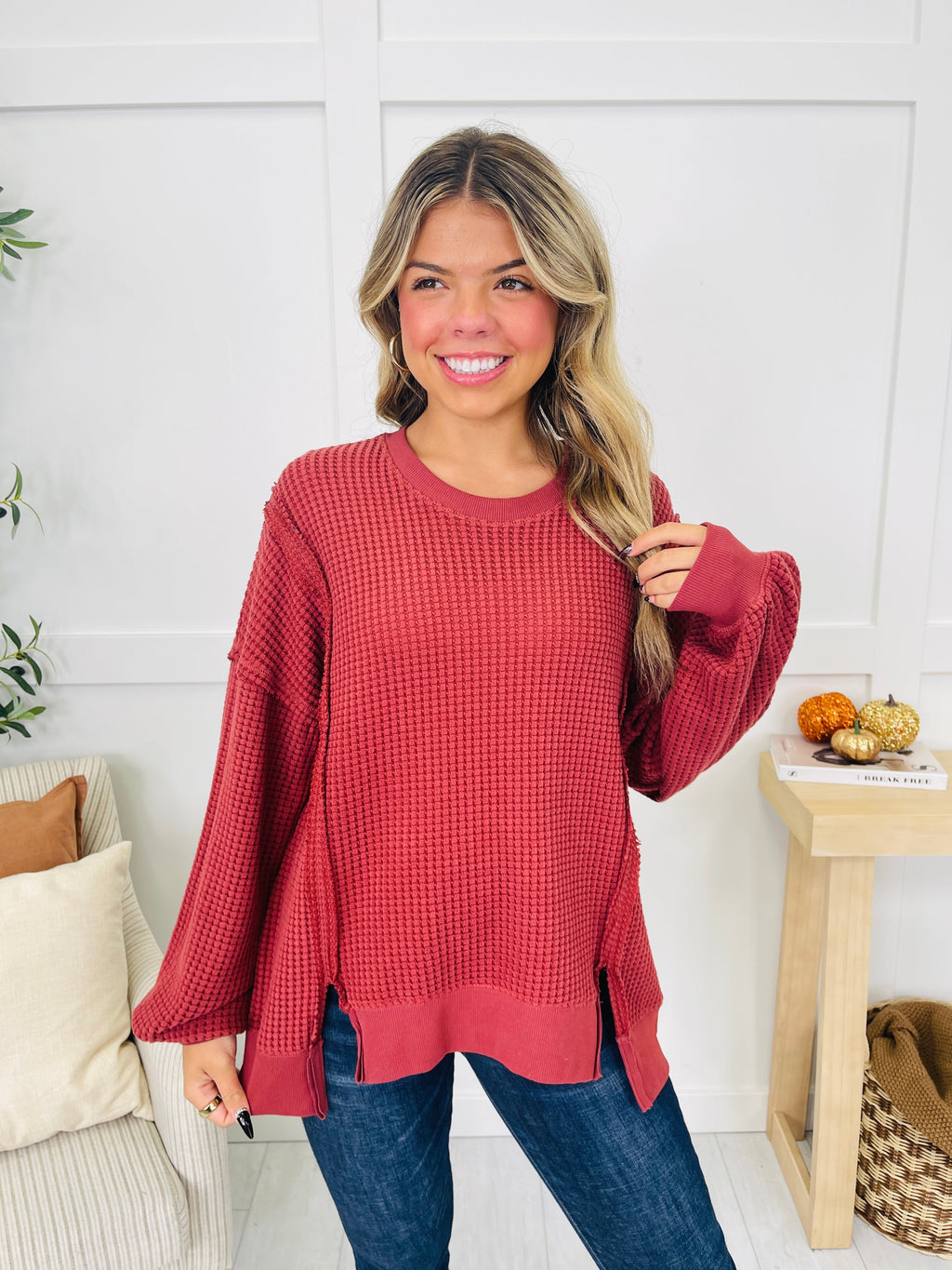 Everyday Thermal Sweater- Multiple Colors!