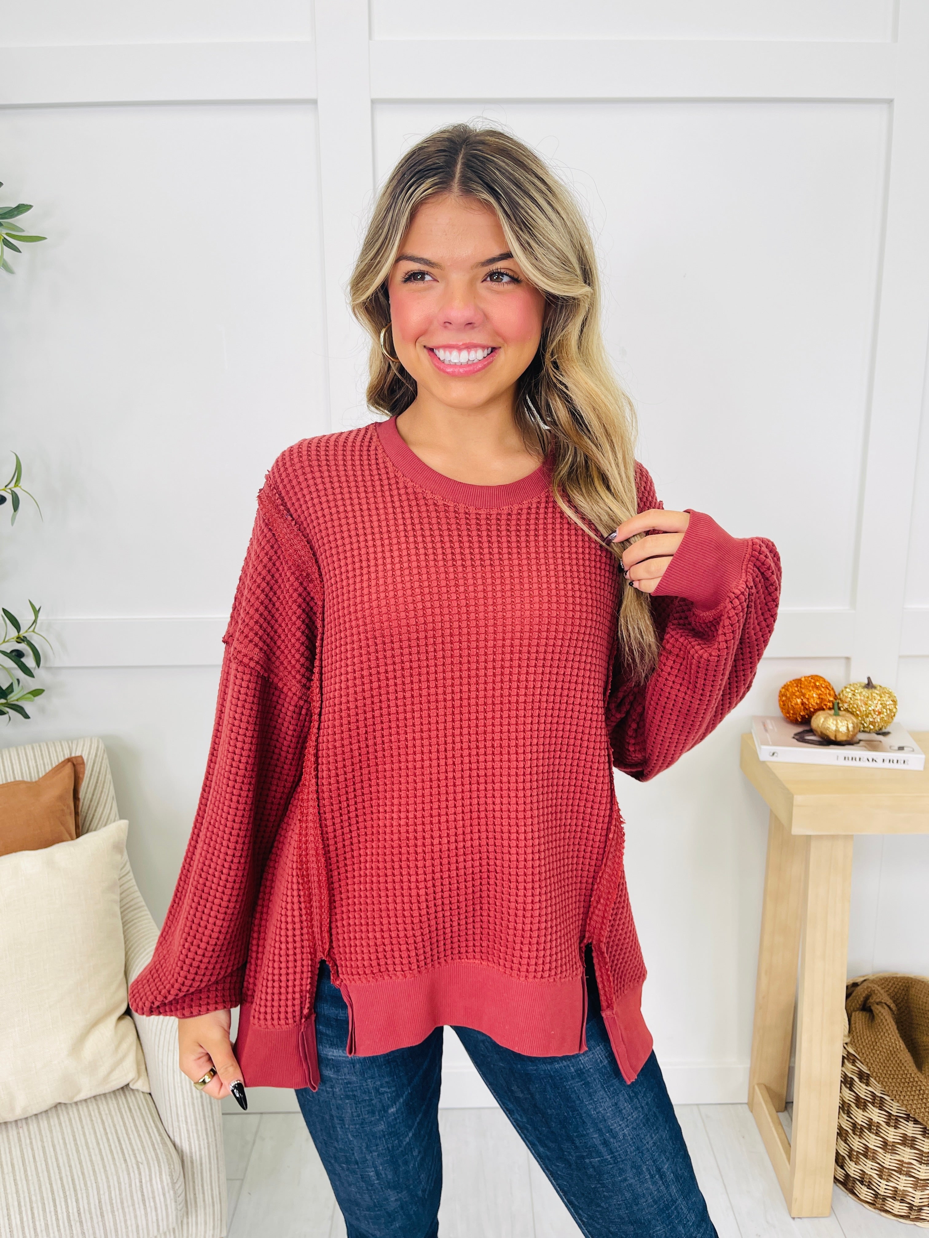 Everyday Thermal Sweater- Multiple Colors!