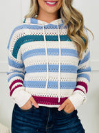 Colorful Waves Sweater