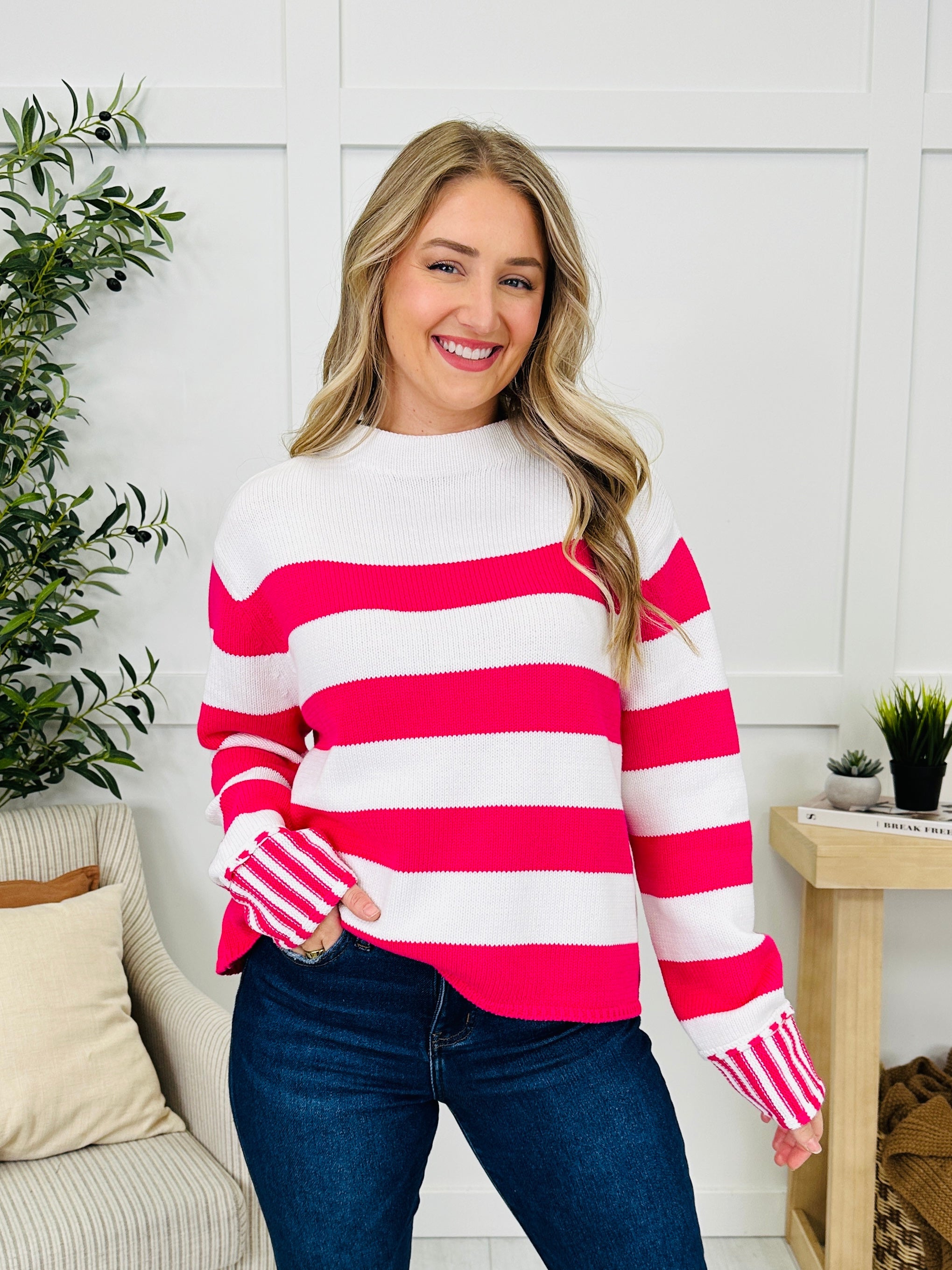 Pattern Of You Sweater- Multiple Colors!