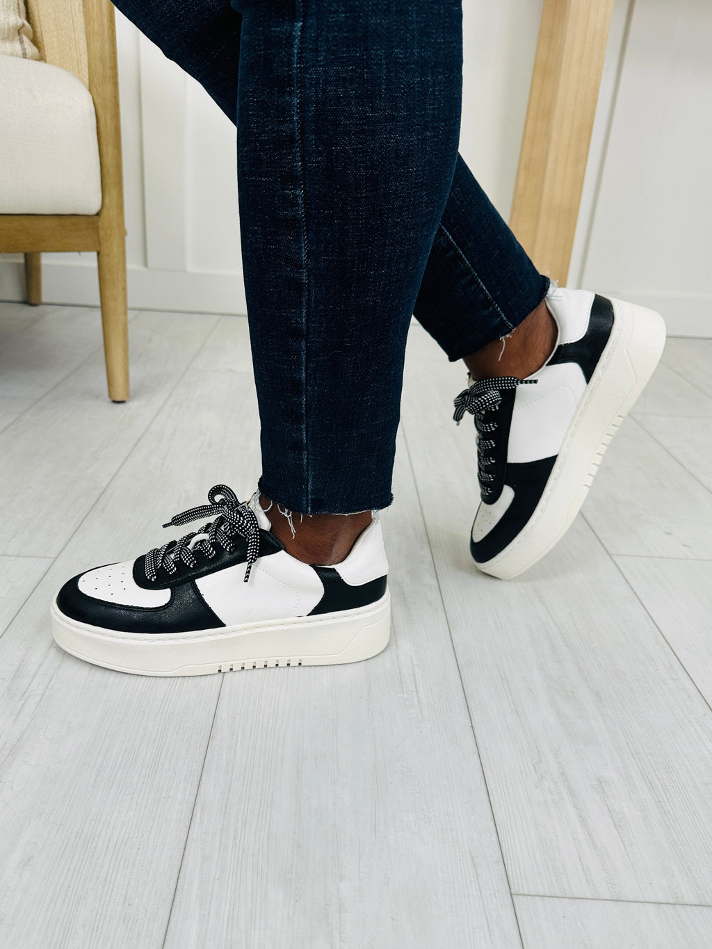 Level Up Sneaker in Black