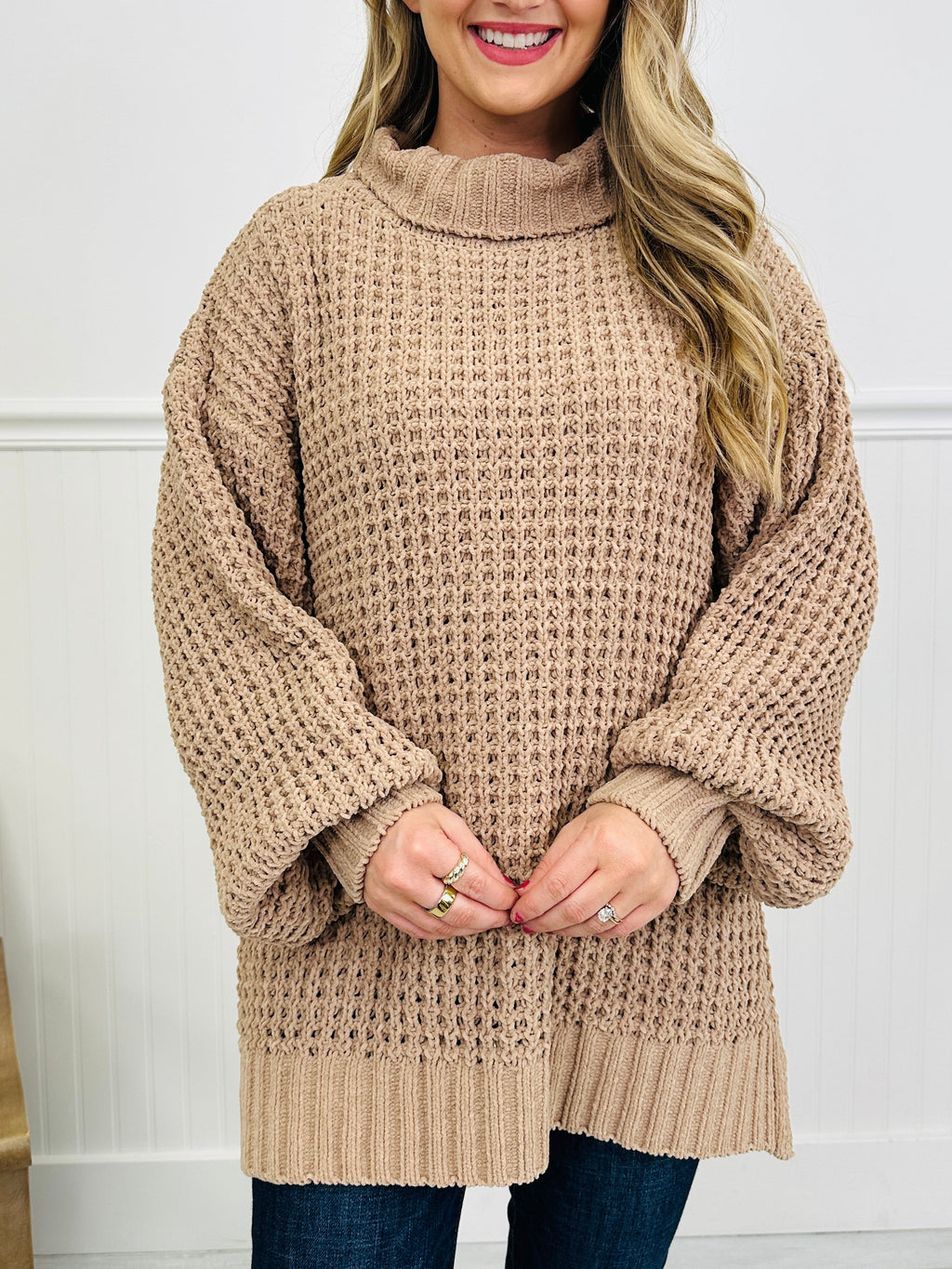 Cozy In Knit Sweater- Multiple Colors!