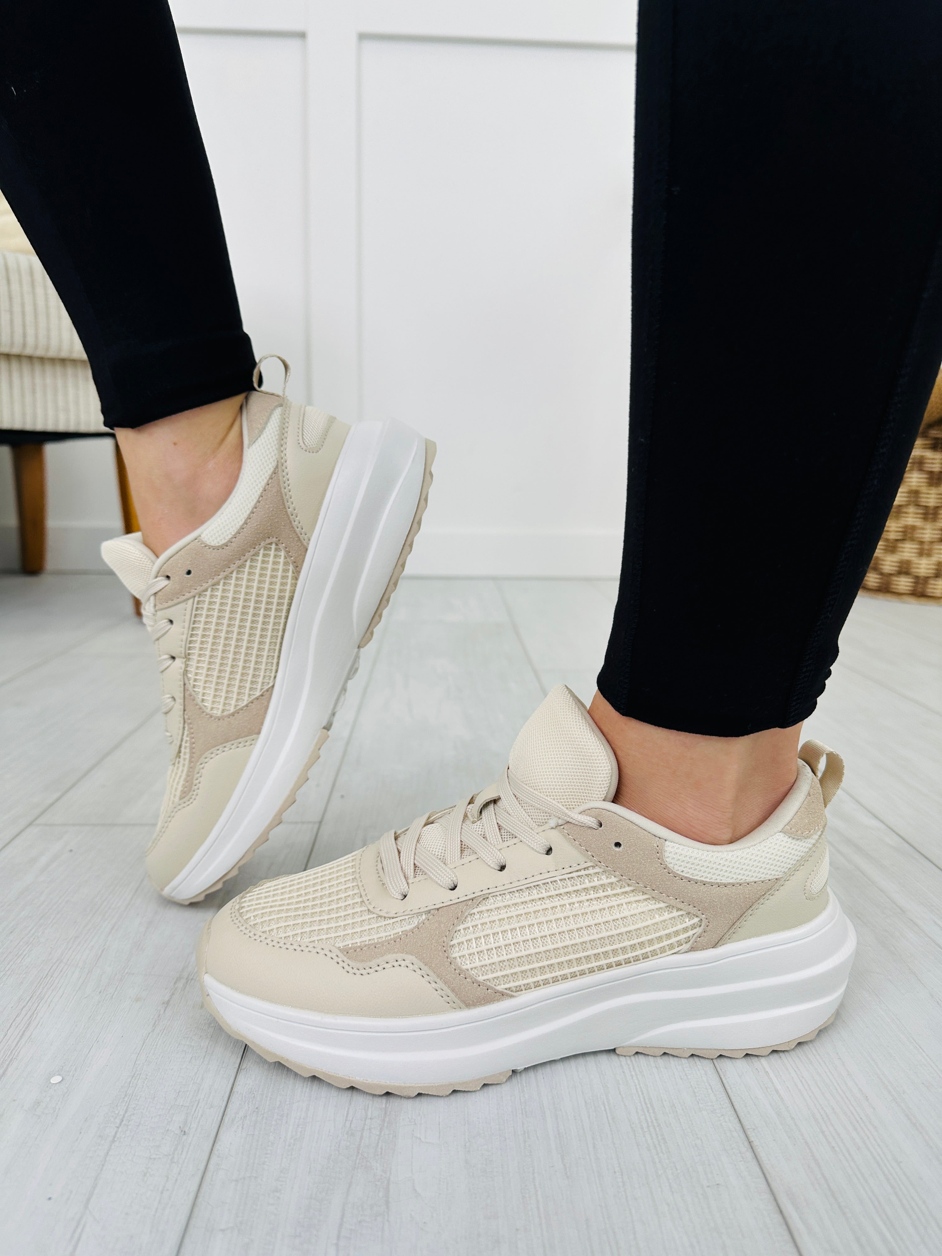 Everyday Rise Sneakers in Bone