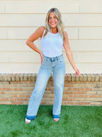 Judy Blue Release Your Inhibitions Wide Leg Jeans
