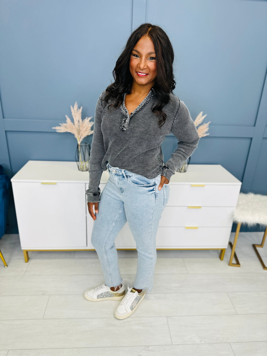 Lovervet REG/CURVY Slim Chance Slim Straight Leg Jeans