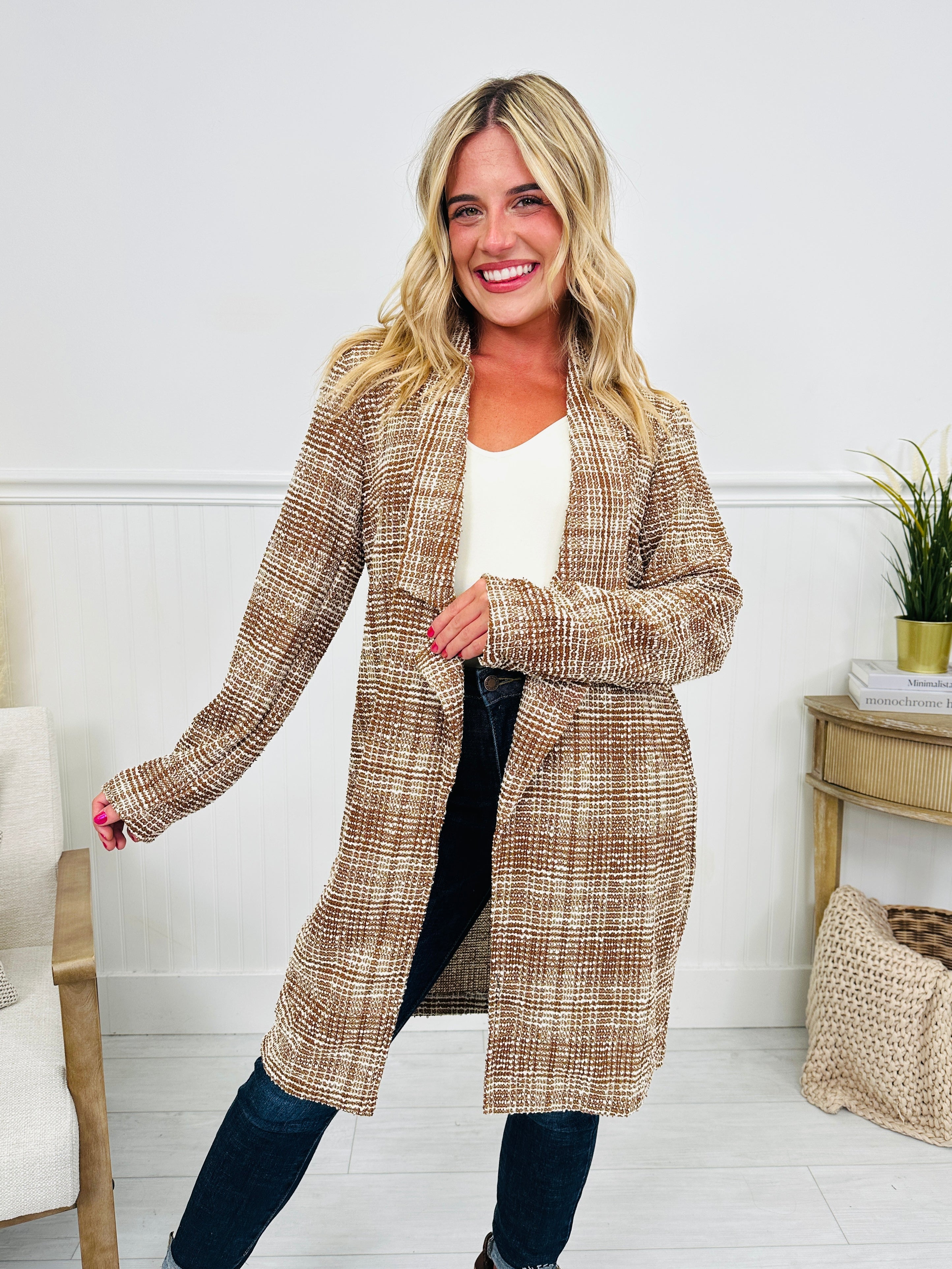 Layered In Trend Jacket- Multiple Colors!