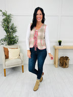 Checked Romance Vest