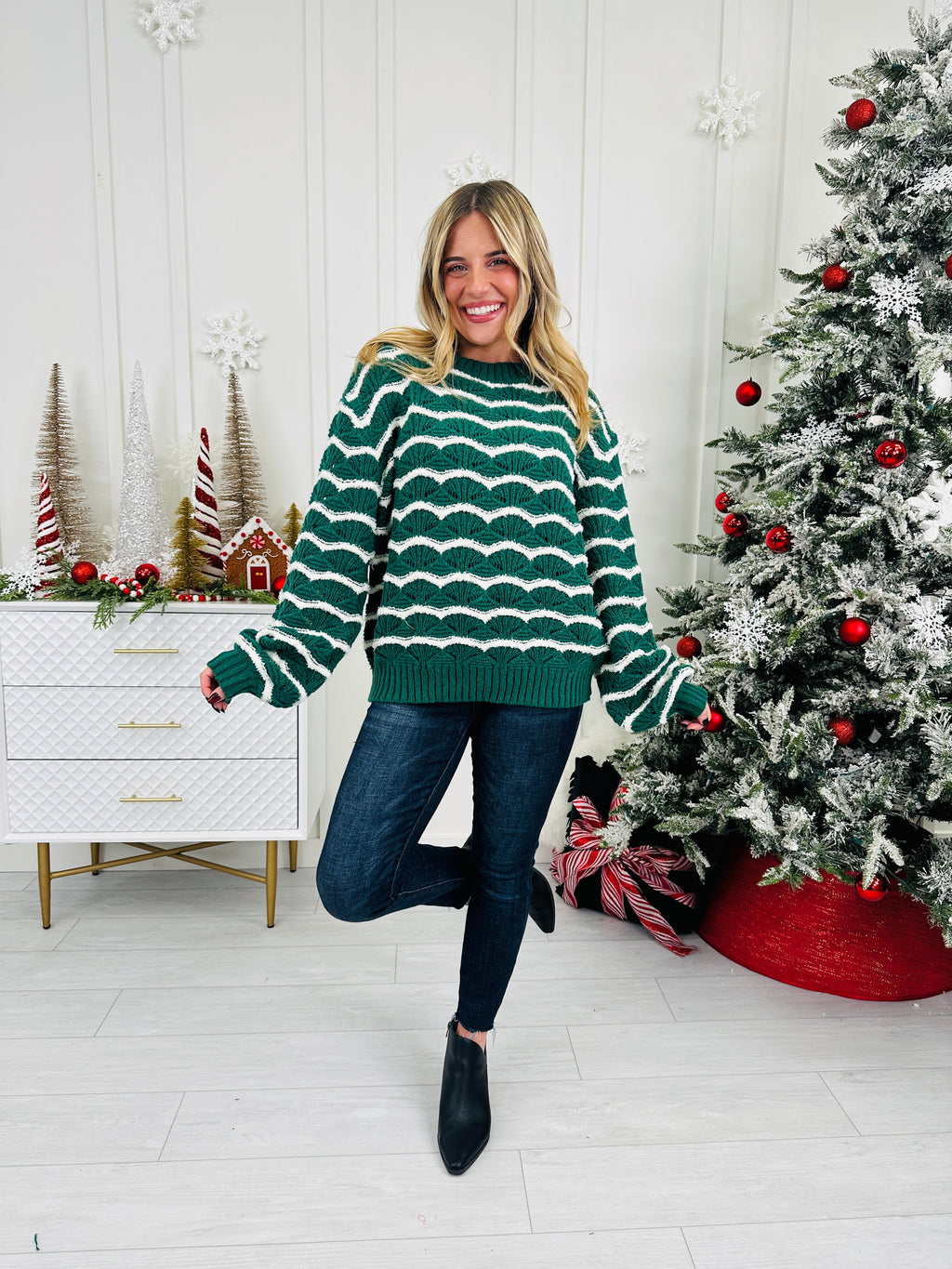 Festive Feelings Sweater- Multiple Colors!
