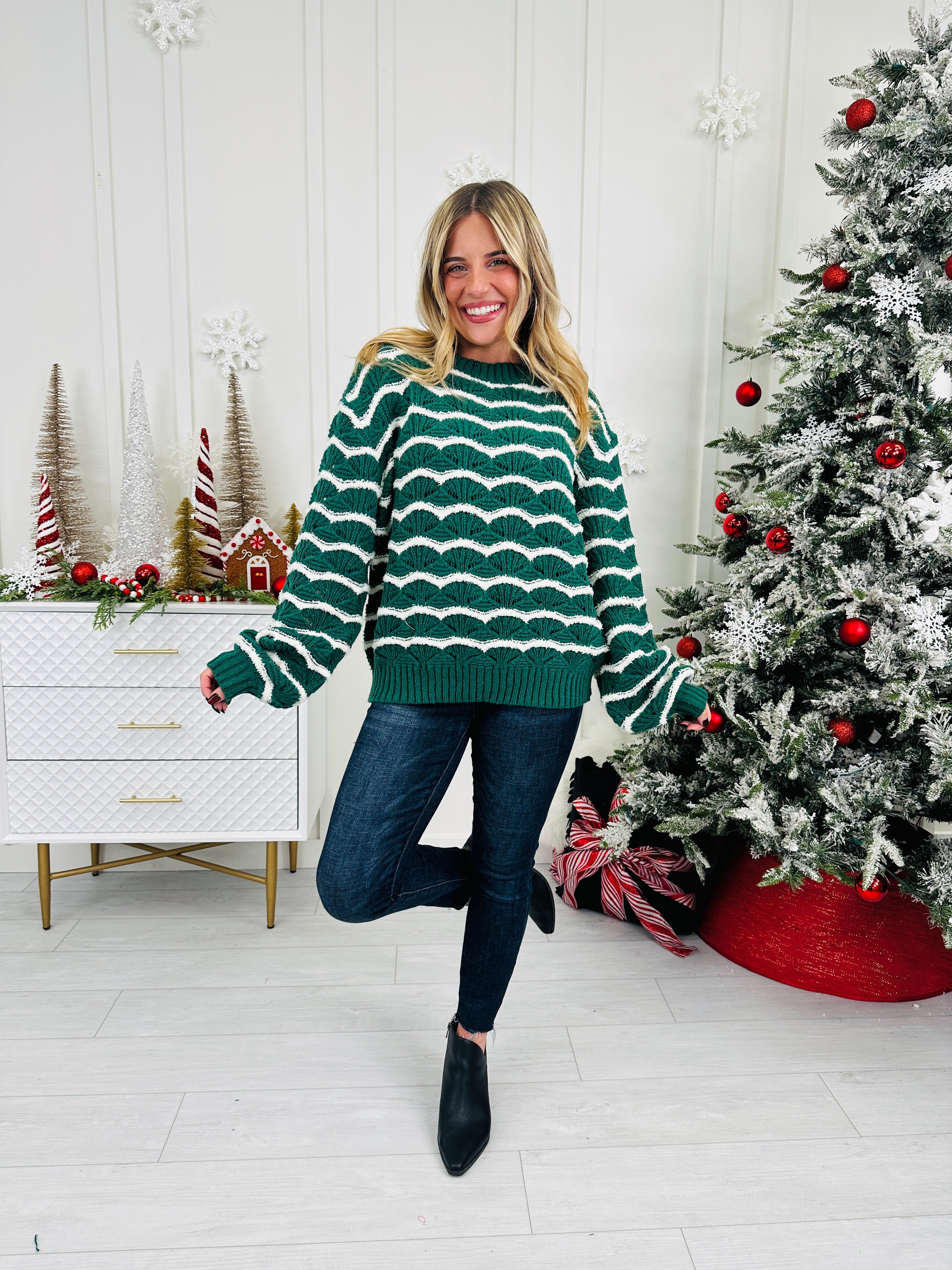 Festive Feelings Sweater- Multiple Colors!