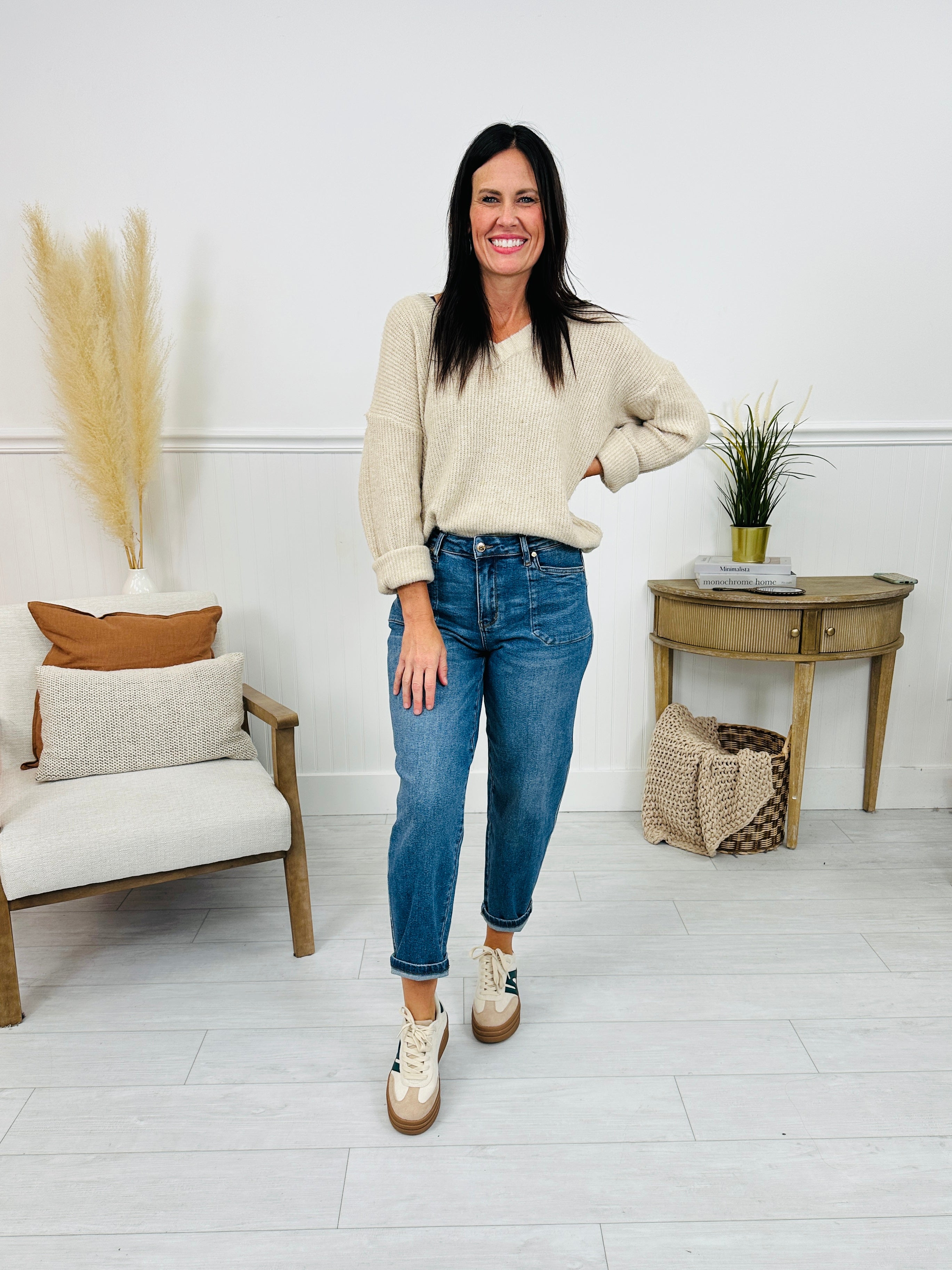 Judy Blue Be Better Barrel Jeans