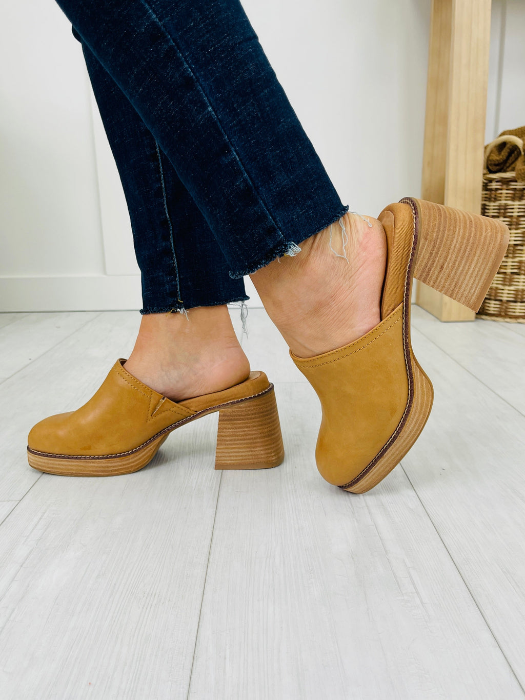Step Into Forever Clogs in Almond