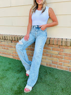 Judy Blue The Perfect Date Straight Jeans