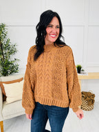 Crisp Comforts Sweater in Burnt Topaz