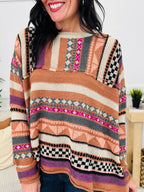 Patterns Between Us Sweater