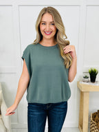 Timeless Textures Top- Multiple Colors!