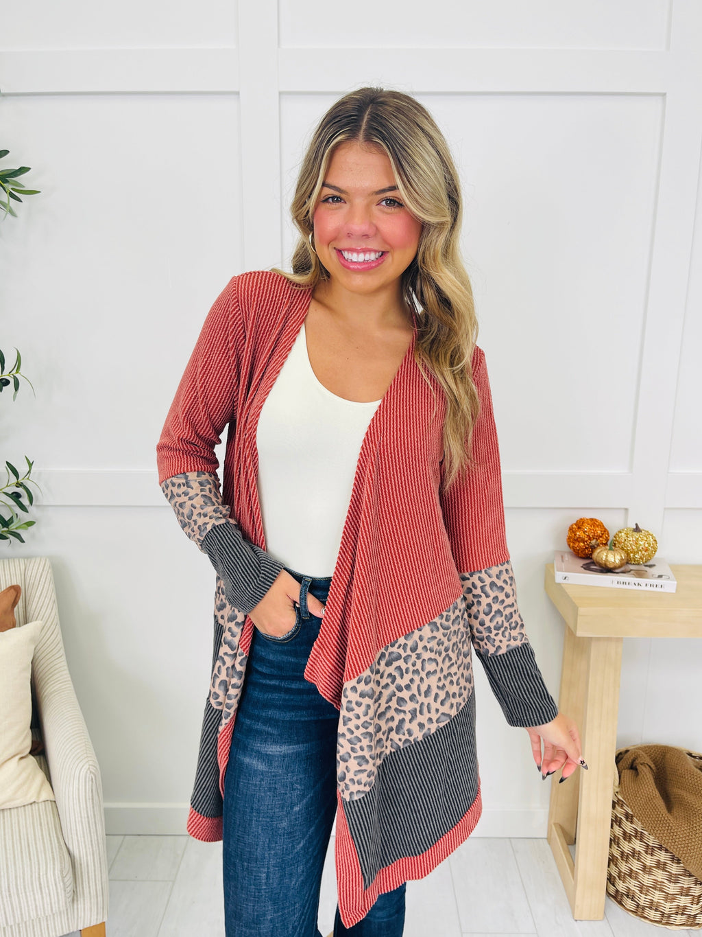 Spot the Stripes Cardigan