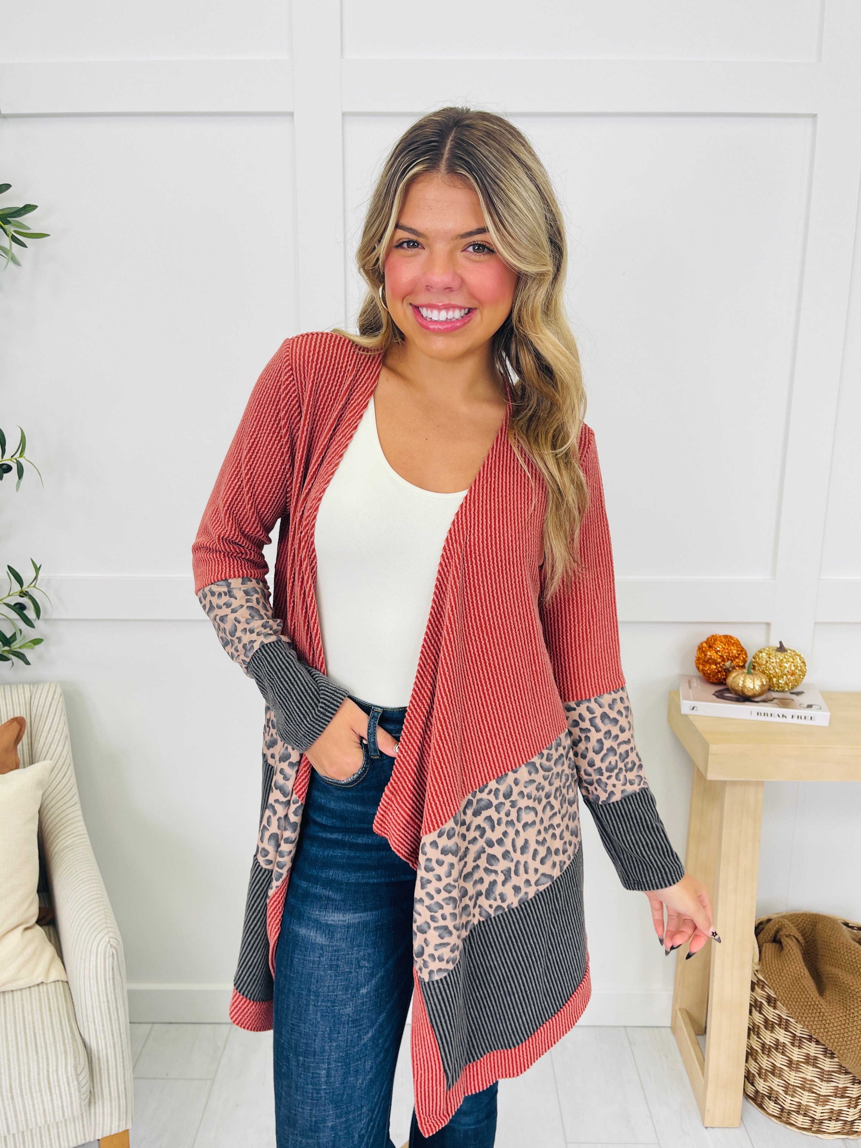 Spot the Stripes Cardigan