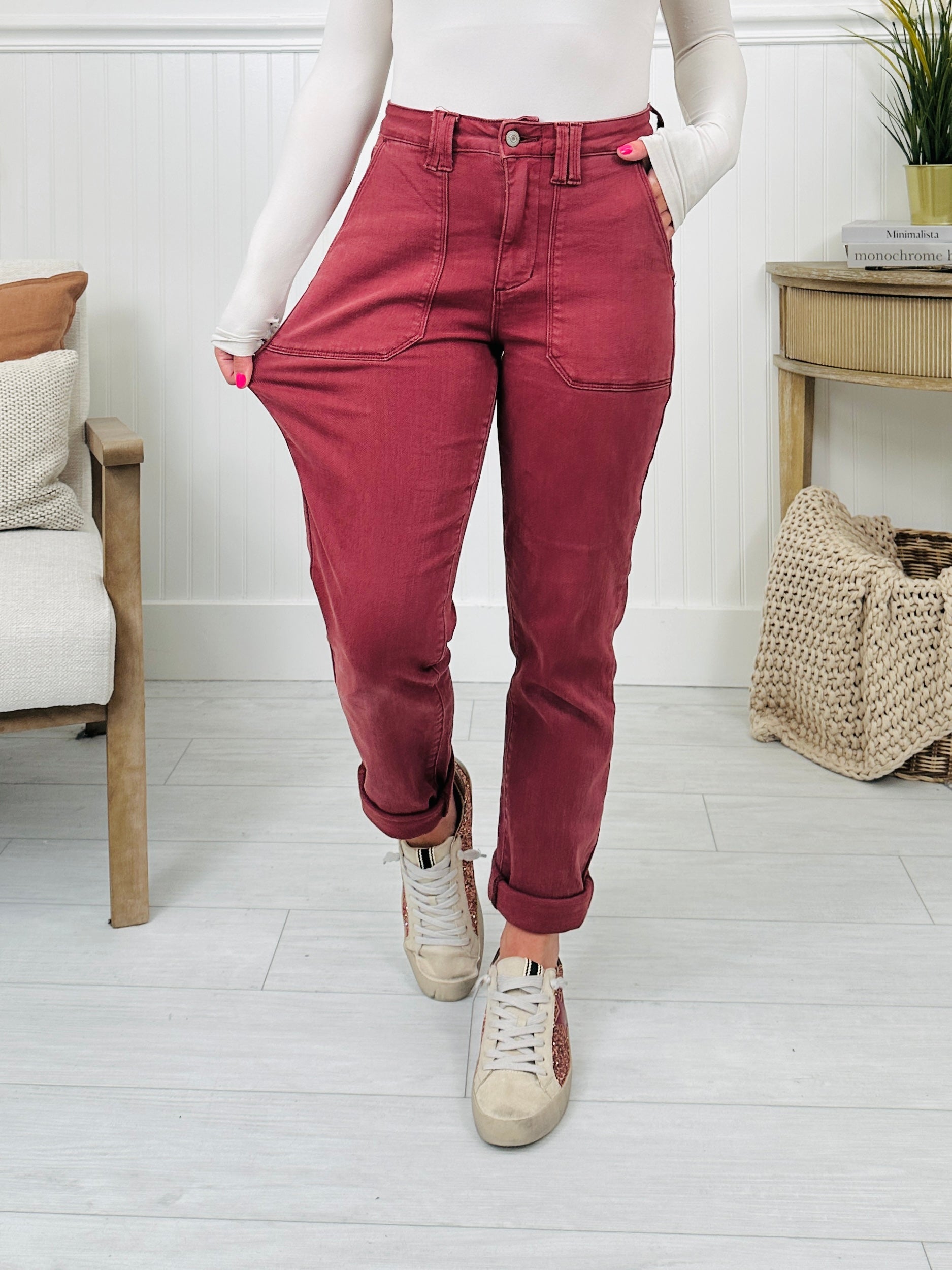 Judy Blue Wine Down Weekender Jeans