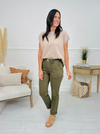 Judy Blue Olive You Weekender Jeans