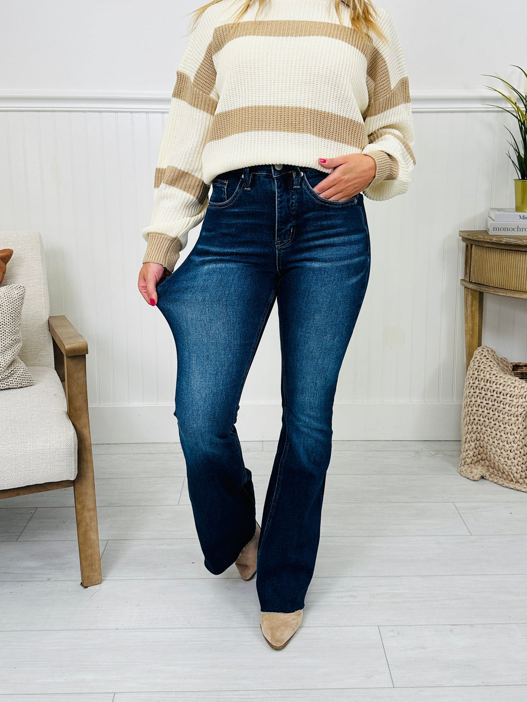 Dare To Flare Tummy Control Jeans
