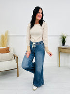 Judy Blue Easy Does It Featherweight Palazzo Jeans