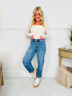 Judy Blue Be Better Barrel Jeans