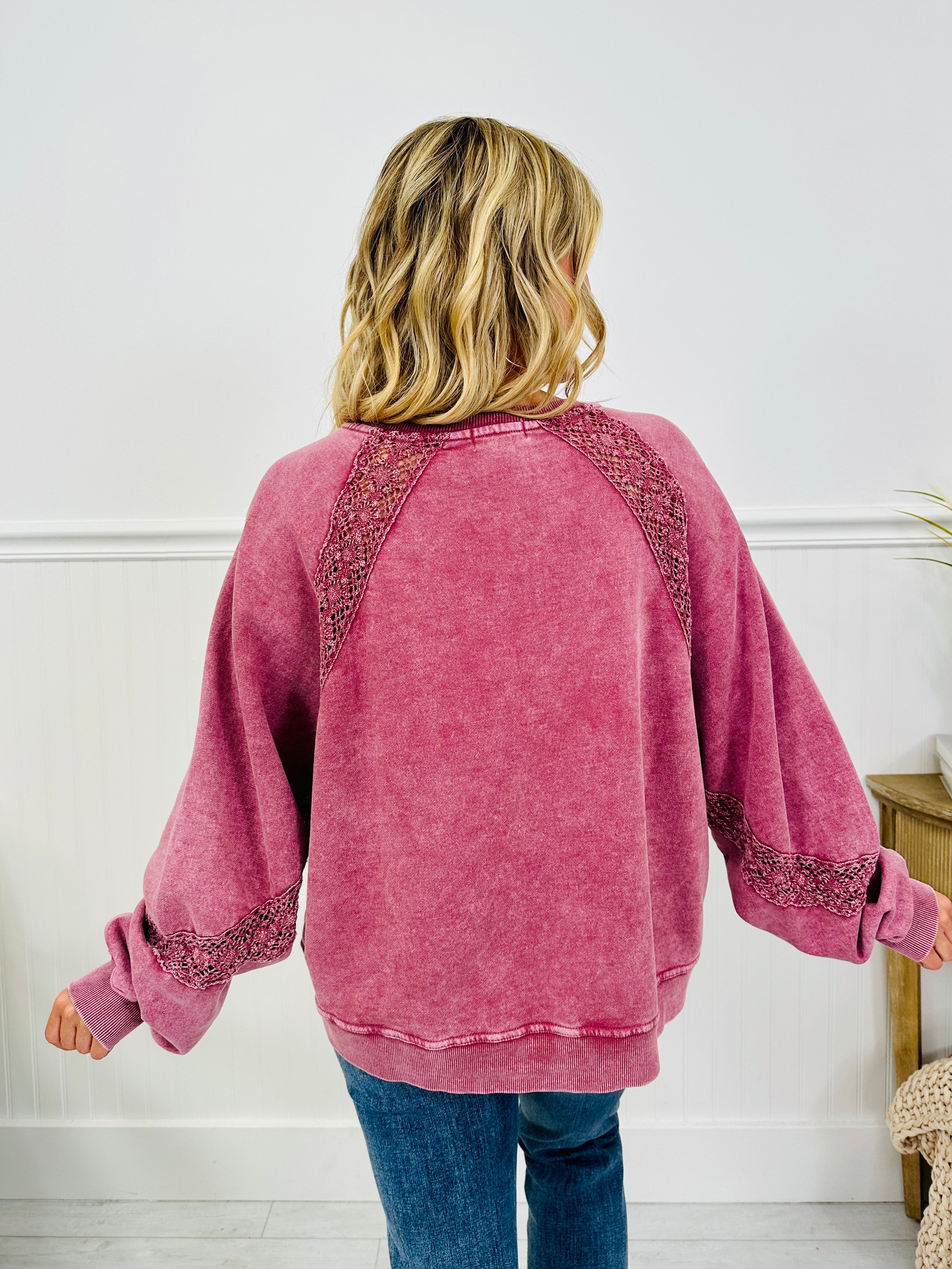 Falling Hard Pullover-- Multiple Colors!