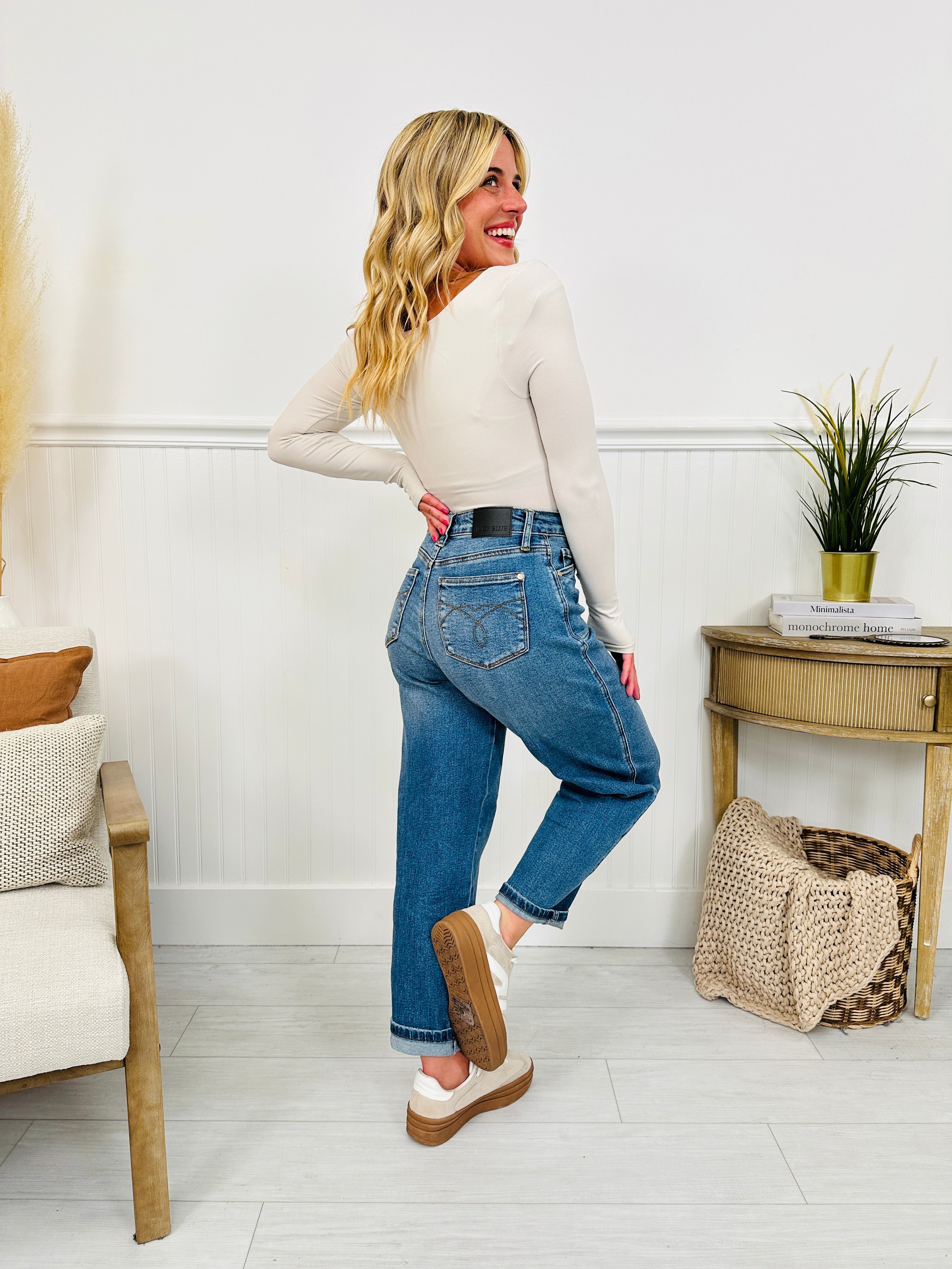 Judy Blue Be Better Barrel Jeans