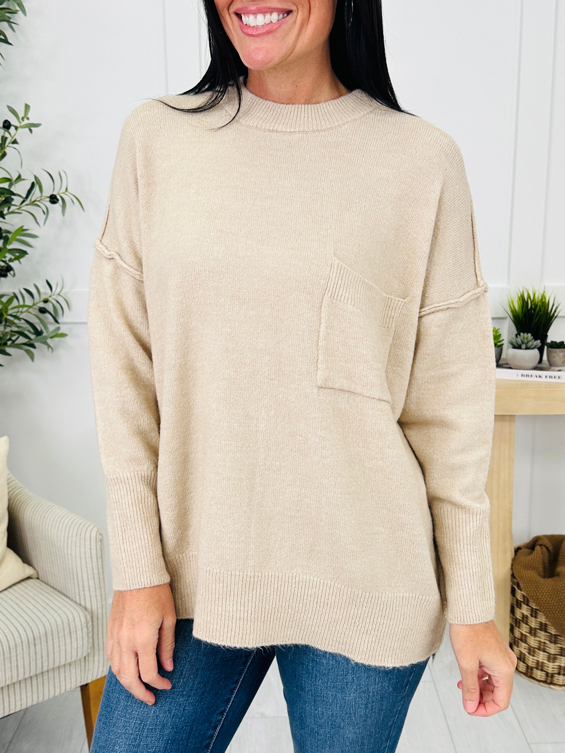 Stayed In Layers Sweater- Multiple Colors!